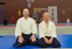 12 - 13 Nisan 2025 Aikido Semineri /  İspanya, Madrid 8.Dan Hayato OSAWA Shihan